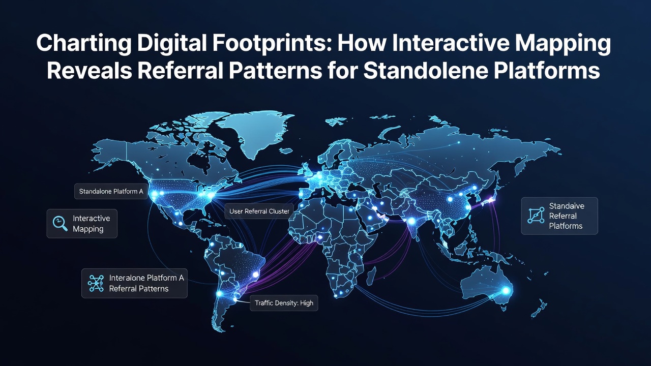 Charting Digital Footprints: How Interactive Mapping Reveals Referral Patterns for Standalone Platforms